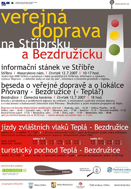 Beseda o veřejné dopravě v Plzeňském kraji se koná