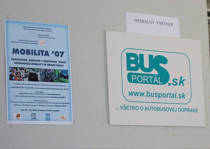BUSportál SK: VEREJNÁ OSOBNÁ DOPRAVA 2007