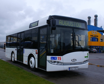 Autobus Solaris Alpino pro německé a polské zákazníky.