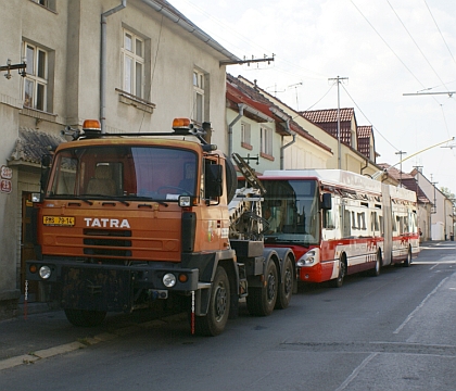 Třetí kloubový trolejbus Škoda 25 Tr Irisbus předán ve Škoda Electric Prešovu.