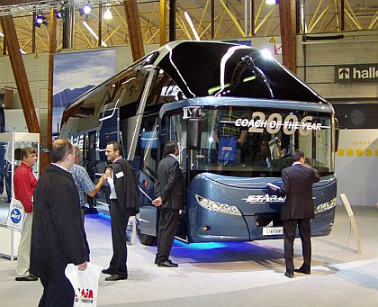 BUSWORLD 2007 v belgickém Kortrijku bude letos opět větší.