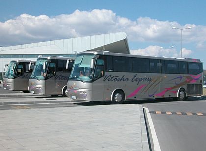 První autobusy BOVA Futura EURO 5 pro bulharský Vitosha Express (CZ + EN)
