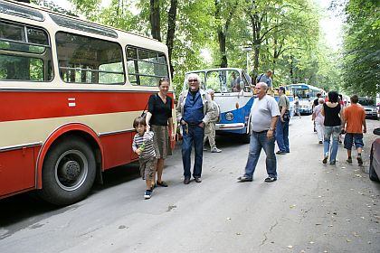 6.Zlatý bažant - fotoreportáž z prezentační akce historických užitkových vozidel