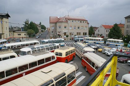 6.Zlatý bažant - fotoreportáž z prezentační akce historických užitkových vozidel