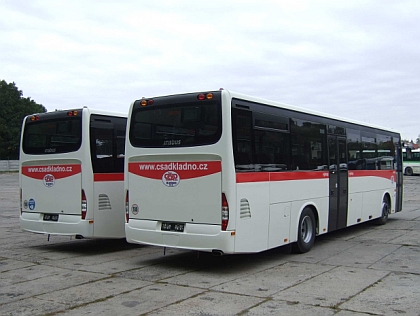 Nové autobusy Crossway na Kladně.