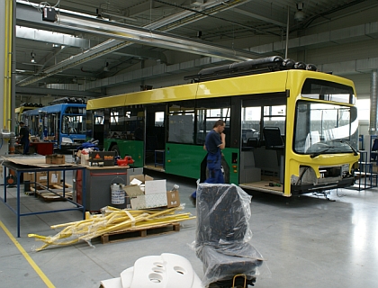 Na návštěvě v montážním autobusovém závodě TEDOM.