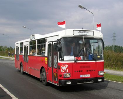 23. Wiener Tramwaytag proběhl 16.9.2007 v autobusové vozovně Leopoldau.