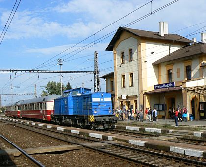 ROPID 17.9. uspořádal výstavu v prostorách železniční stanice Praha-Libeň
