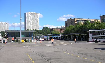 Autobusová nádraží ve Velké Británii.