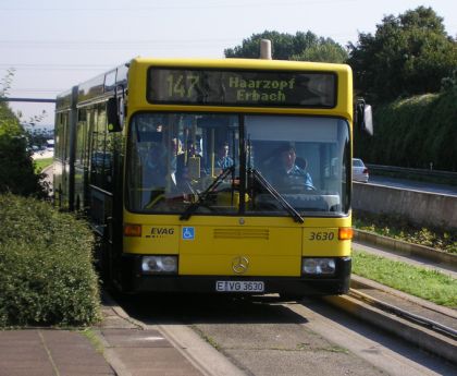 Spurbus - autobusová specialita z Essenu