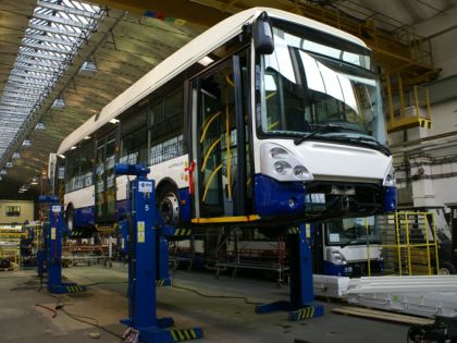 Připravujeme: První tři trolejbusy  ŠKODA 24 Tr, určené pro Rigu vyexpedovala