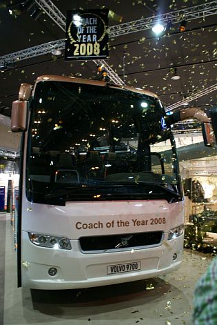 BUSWORLD 2007: *** Volvo 9700 - Coach of the Year 2008 ***