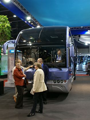 BUSWORLD 2007:Cena Manufacturer of the Year 2008 pro tureckého nástavbáře TEMSA