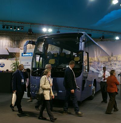 BUSWORLD 2007:Cena Manufacturer of the Year 2008 pro tureckého nástavbáře TEMSA