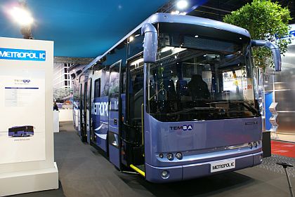 BUSWORLD 2007:Cena Manufacturer of the Year 2008 pro tureckého nástavbáře TEMSA