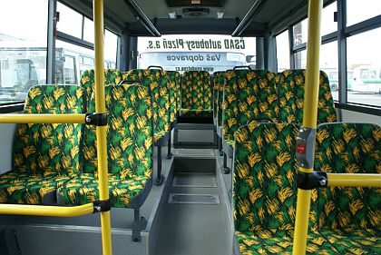 Zachytili jsme druhý autobus SOR CN 9.5 u ČSAD autobusy Plzeň.