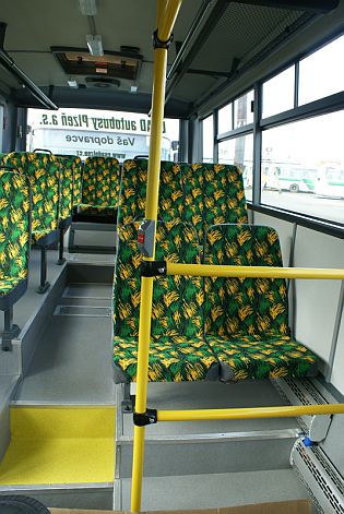 Zachytili jsme druhý autobus SOR CN 9.5 u ČSAD autobusy Plzeň.