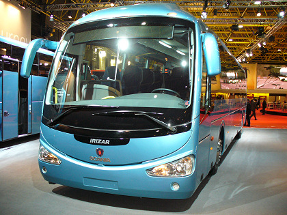 BUSWORLD 2007 očima BUSportálu SK: Elegancia v stánku SCANIA