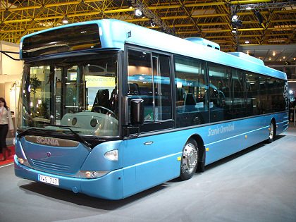 BUSWORLD 2007 očima BUSportálu SK: Elegancia v stánku SCANIA