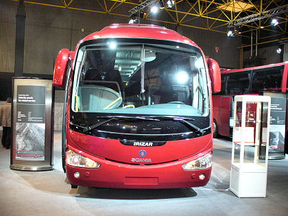 BUSWORLD 2007 očima BUSportálu SK: Elegancia v stánku SCANIA