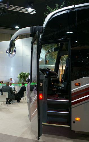 BUSWORLD 2007: Vracíme se do expozice společnosti Volvo Bus.