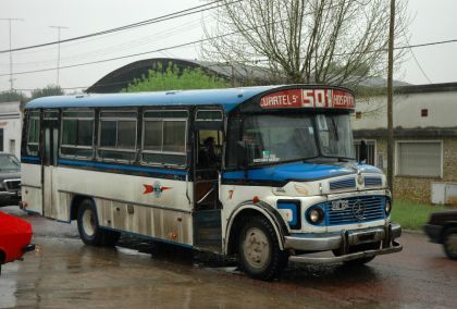 Autobusová doprava v Argentině.