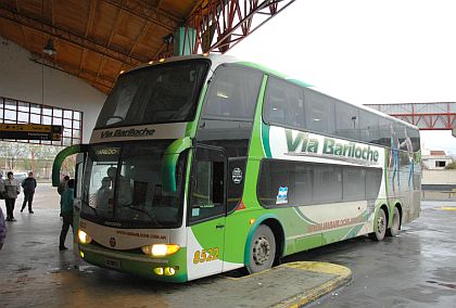 Autobusová doprava v Argentině.