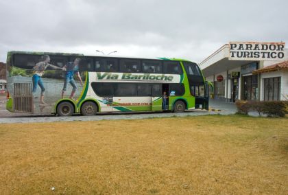 Autobusová doprava v Argentině.