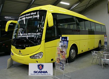 Premiérová Scania Irizar 'i4' trojbarevně: