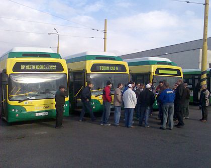 Nové autobusy Tedomy v Košicích. BUSportál požádal o záběry společnost TEDOM.