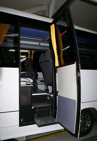 Na návštěvě ve společnosti TEZAS: Minibus Irisbus Iveco Daily Tourys.