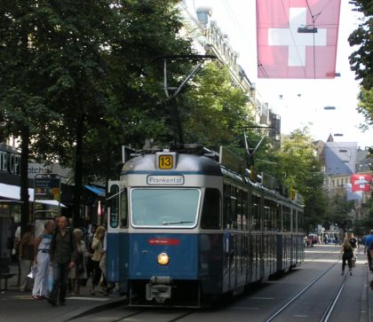 Systémy veřejné dopravy v Evropě: Švýcarsko 25.7.2007.