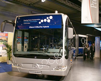 MOT 2007: Premiéra Mercedes-Benz Citaro G BlueTec(R) HYBRID.