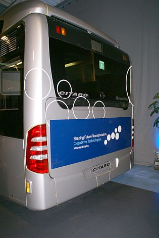 MOT 2007: Premiéra Mercedes-Benz Citaro G BlueTec(R) HYBRID.