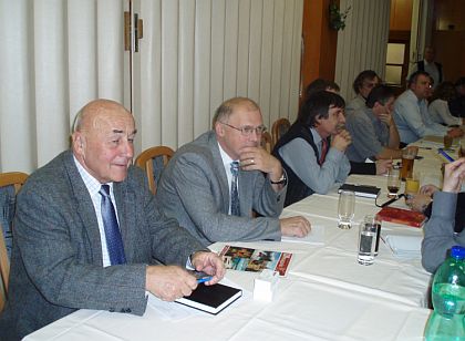 Z pracovního setkání dopravních společností s partnery ve Šlovicích.