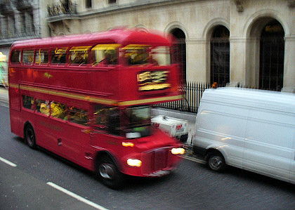 BUSportál SK: LONDON - Červená záplava doubledeckerů