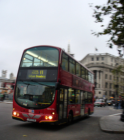 BUSportál SK: LONDON - Červená záplava doubledeckerů