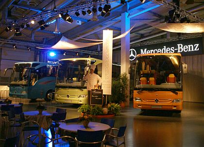 MOT 2007: Autobusová přehlídka Mercedes-Benz.