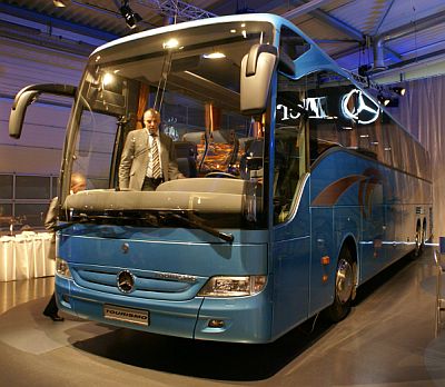 MOT 2007: Autobusová přehlídka Mercedes-Benz.