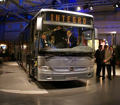 MOT 2007: Autobusová přehlídka Mercedes-Benz.