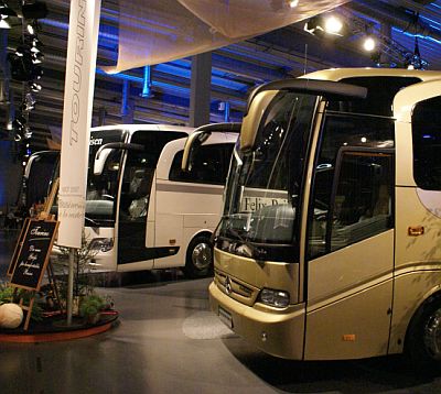 MOT 2007: Autobusová přehlídka Mercedes-Benz.