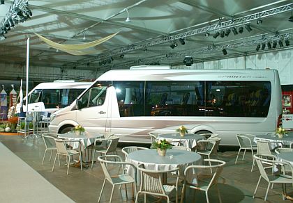MOT 2007: Autobusová přehlídka Mercedes-Benz.