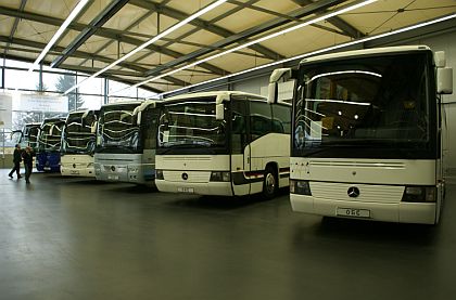 MOT 2007: Autobusová přehlídka Mercedes-Benz.