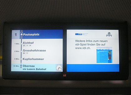 Systémy veřejné dopravy v Evropě: Švýcarsko - den třetí (26.7.2007)