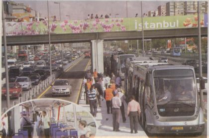 50 metrobusů Phileas pro Istanbul.
