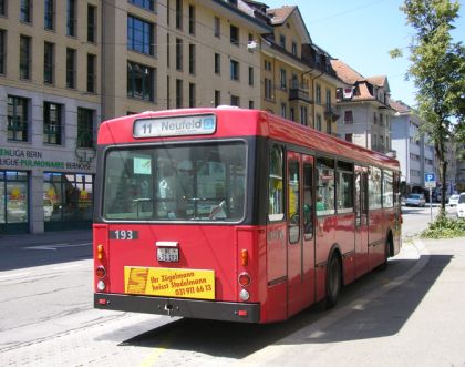Systémy veřejné dopravy v Evropě: Švýcarsko -  den čtvrtý (27.7.2007)