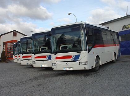 Z předání autobusů Crossway společnosti  ZDAR Žďár n.S