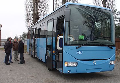 Nový autobus Crossway 12m se specielní výbavou pro &quot;Kociánku&quot;