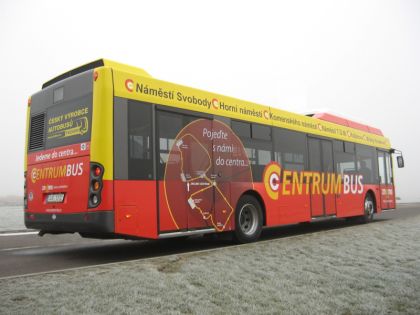 Ekologický CENTRUM BUS pro Znojmo.