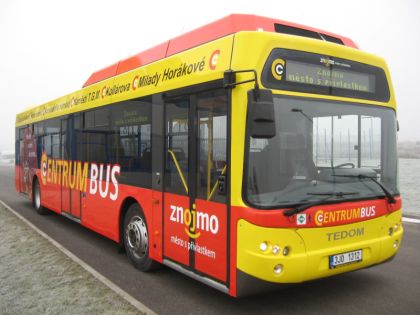 Ekologický CENTRUM BUS pro Znojmo.